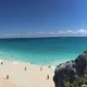 Panorama of the ocean at the Mayan ruins in Tulum, Mexico - PhotoDune Item for Sale