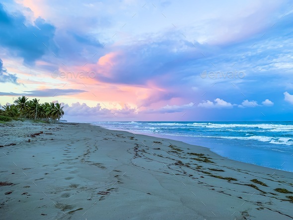 Seascapes of Dominican Republic  - Stock Photo - Images