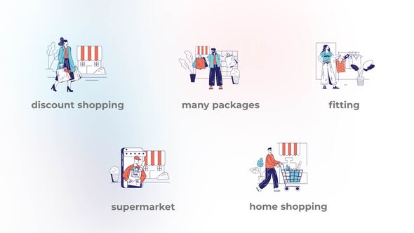 Shopping - Flat concepts (MOGRT)