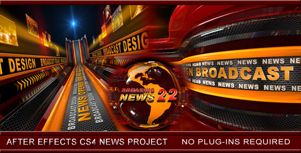 Broadcast Design News - VideoHive 3445978