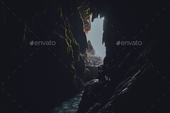 Cave. Exploring. Wanderlust. Water. Pond. Adventure. Depth of field. Perspective. Natural light.