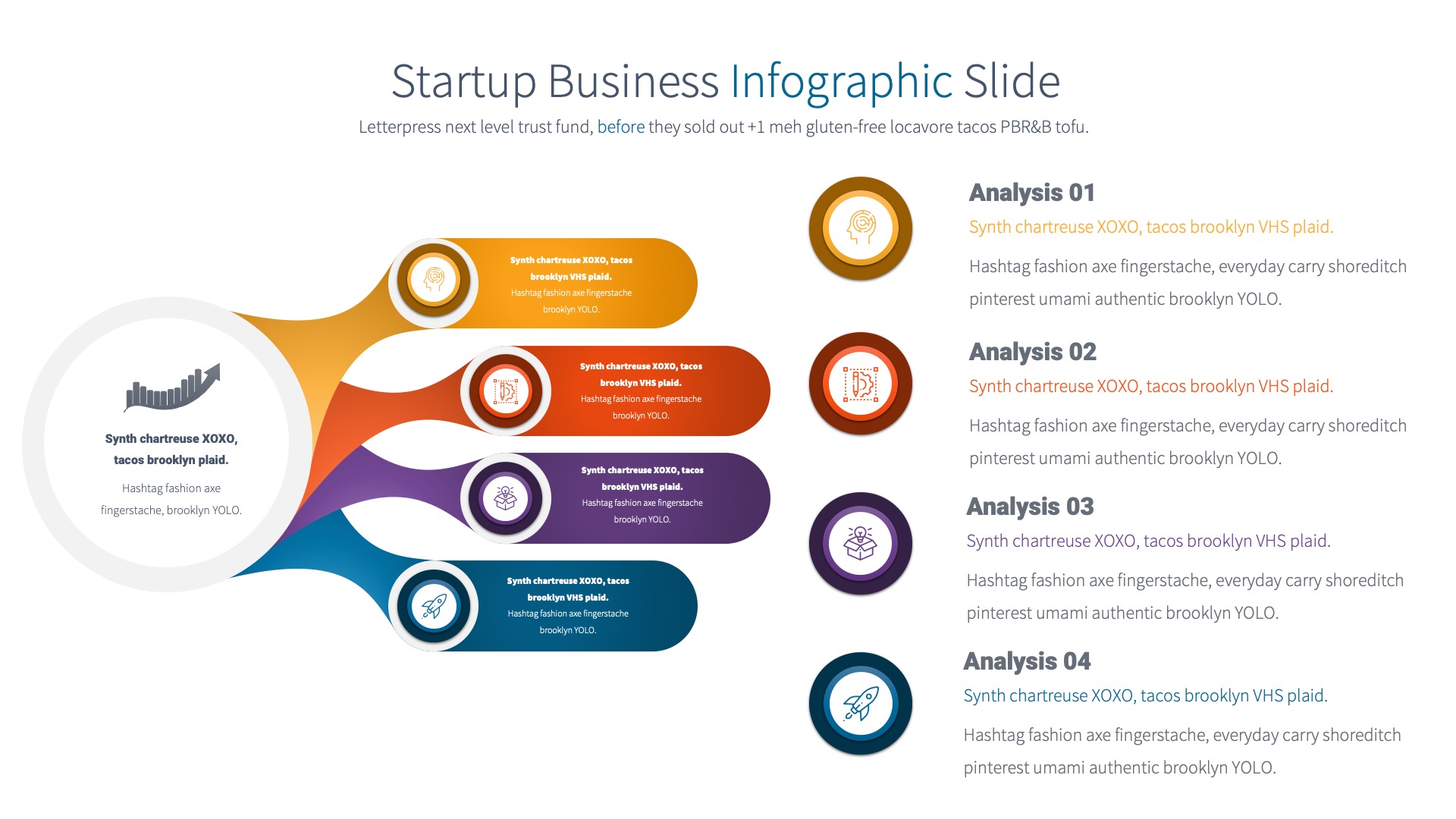 Startup Business - PowerPoint Infographics Slides, Presentation Templates