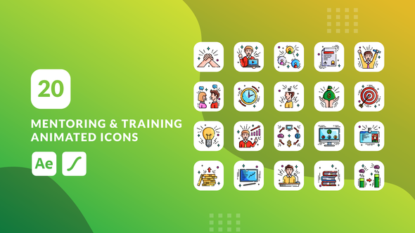 Mentoring & Training Icons | After Effects