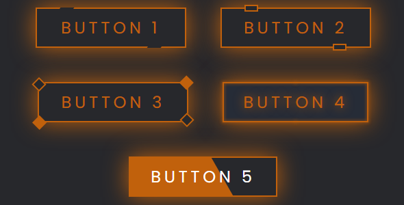 CSS3 Glowing Button Hover Effects