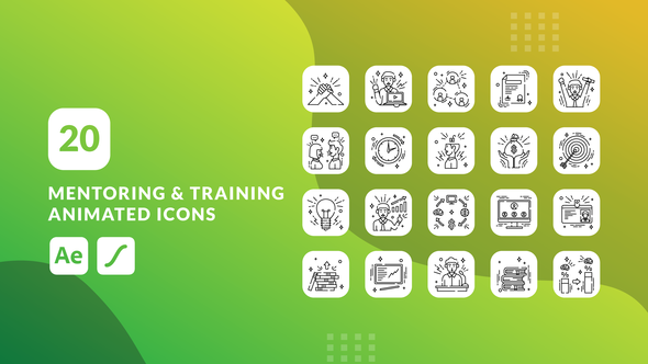 Mentoring & Training Icons | After Effects