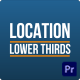 Location Titles | Lower Thirds | PP - VideoHive Item for Sale