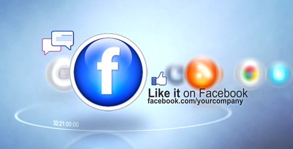Social Network Icons - VideoHive 3399096