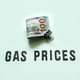 Gas prices, Energy crisis concept. Gasoline prices rising. Stack of dollar bills  - PhotoDune Item for Sale