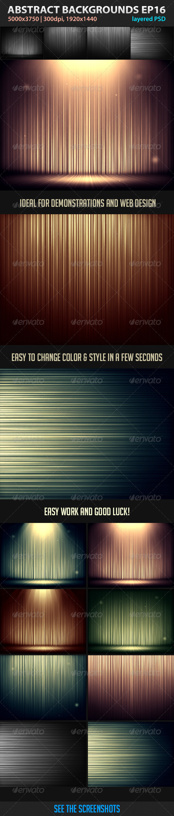 Edit Abstract Backgrounds Episode 16 - Abstract Backgrounds