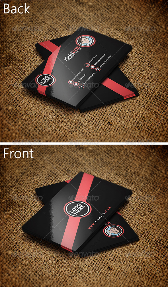 Black Business Card 3 - Creative Business Cards