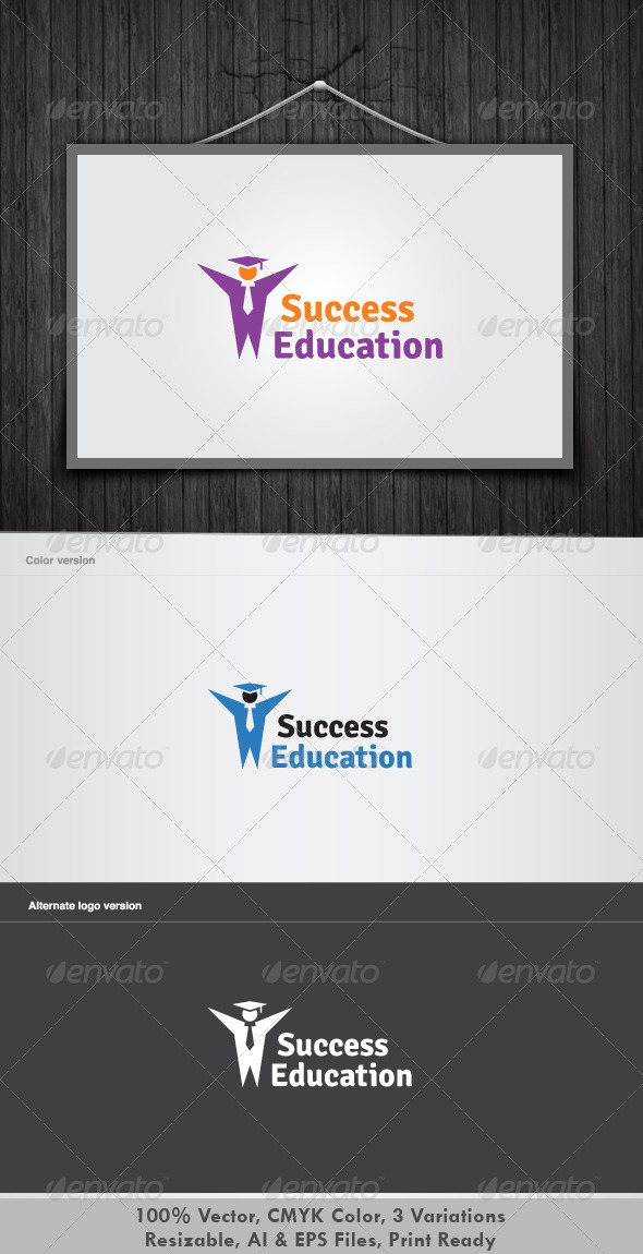Edu Success Logo - Objects Logo Templates