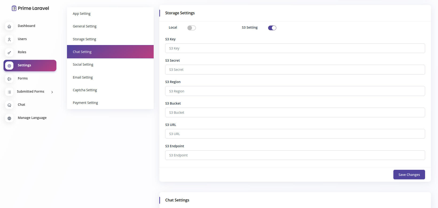 Prime Laravel - Form builder, Users, Role, Permissions & Settings by ...