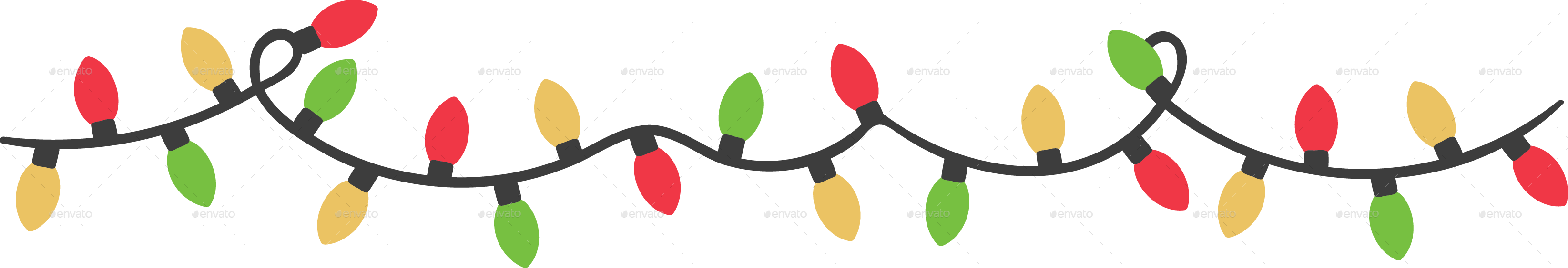 Christmas Lights, Vectors GraphicRiver