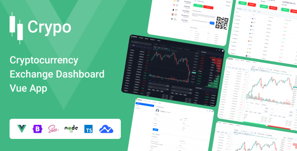 Lovely Crypo - Cryptocurrency Exchange Dashboard Vue App
