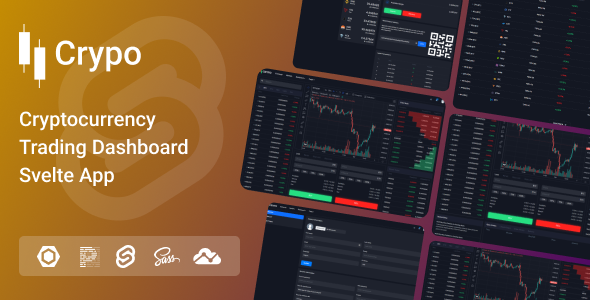 Special Crypo - Cryptocurrency Trading Dashboard Svelte App