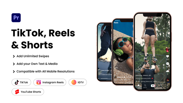 Instagram Reels, TikTok, and  Shorts: An Introduction