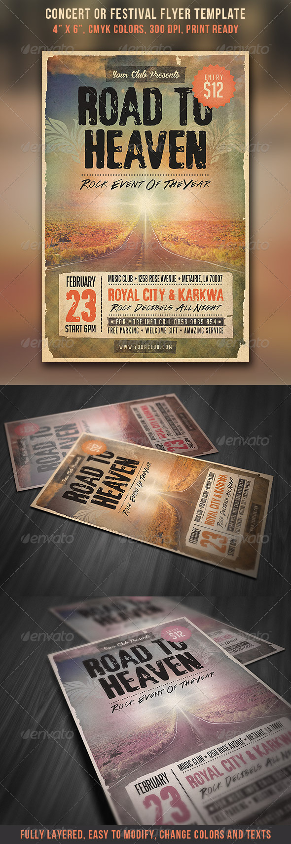 Concert & Festival Flyer - Concerts Events