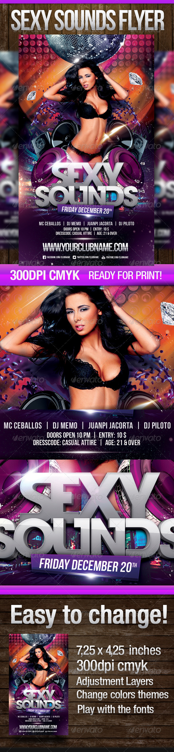 Sexy Sounds - Clubs & Parties Events
