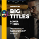 Big Titles &amp; Lower Thirds III DaVinci Resolve - VideoHive Item for Sale