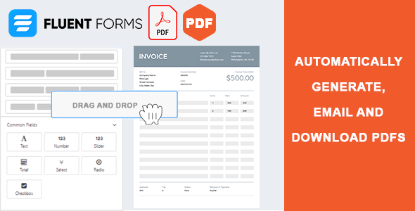 Fluent Forms PDF Customize