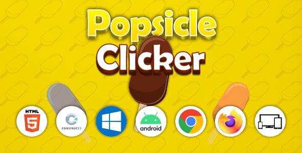 Popsicle Clicker - HTML5 Game (Construct 3)