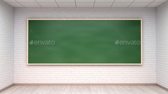 Chalkboard blackboard frame . Black chalk board empty blank - classroom  - Stock Photo - Images
