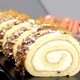 roll cake with almond praline, snow sugar and orange candied  - PhotoDune Item for Sale