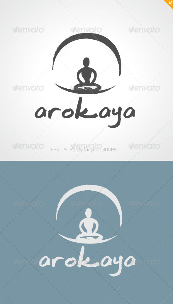 Arocaya Wellness and Spa Logo - Nature Logo Templates