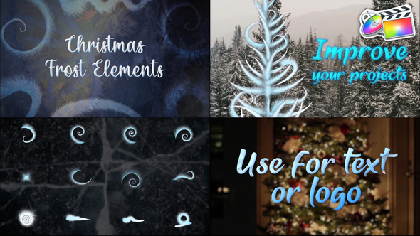 Winter Frost Elements for FCPX