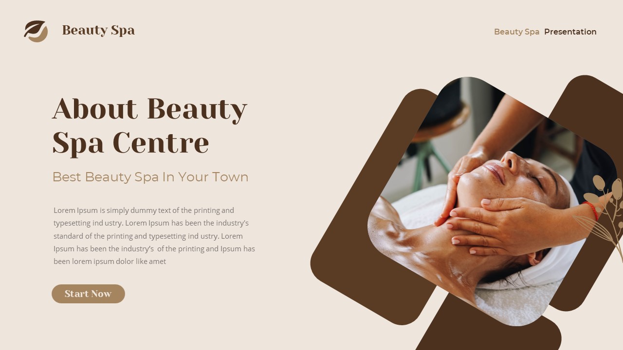 Beauty Spa Google Slide Template, Presentation Templates | GraphicRiver