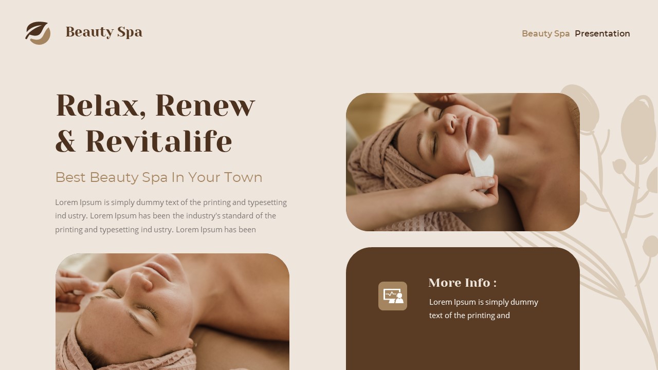 Beauty Spa Presentation Template, Presentation Templates | GraphicRiver
