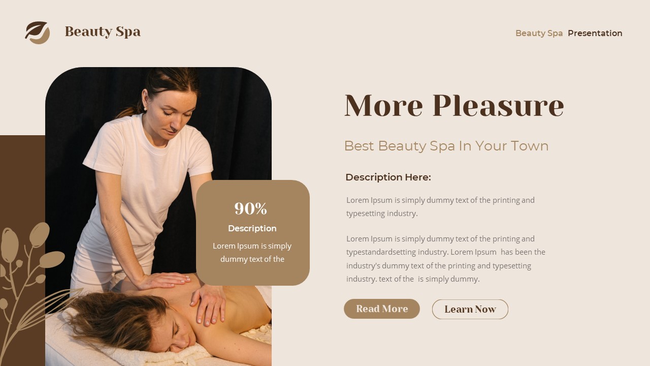 Beauty Spa Presentation Template, Presentation Templates | GraphicRiver