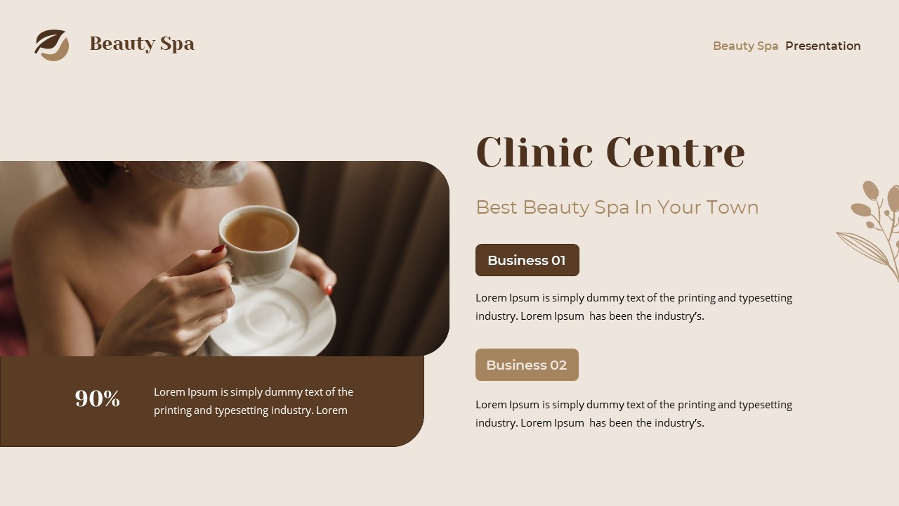 Beauty Spa Presentation Template, Presentation Templates | GraphicRiver