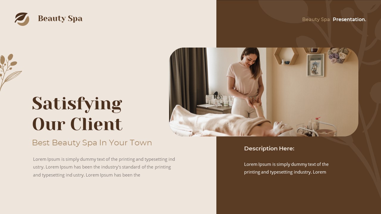 Beauty Spa Presentation Template, Presentation Templates | GraphicRiver