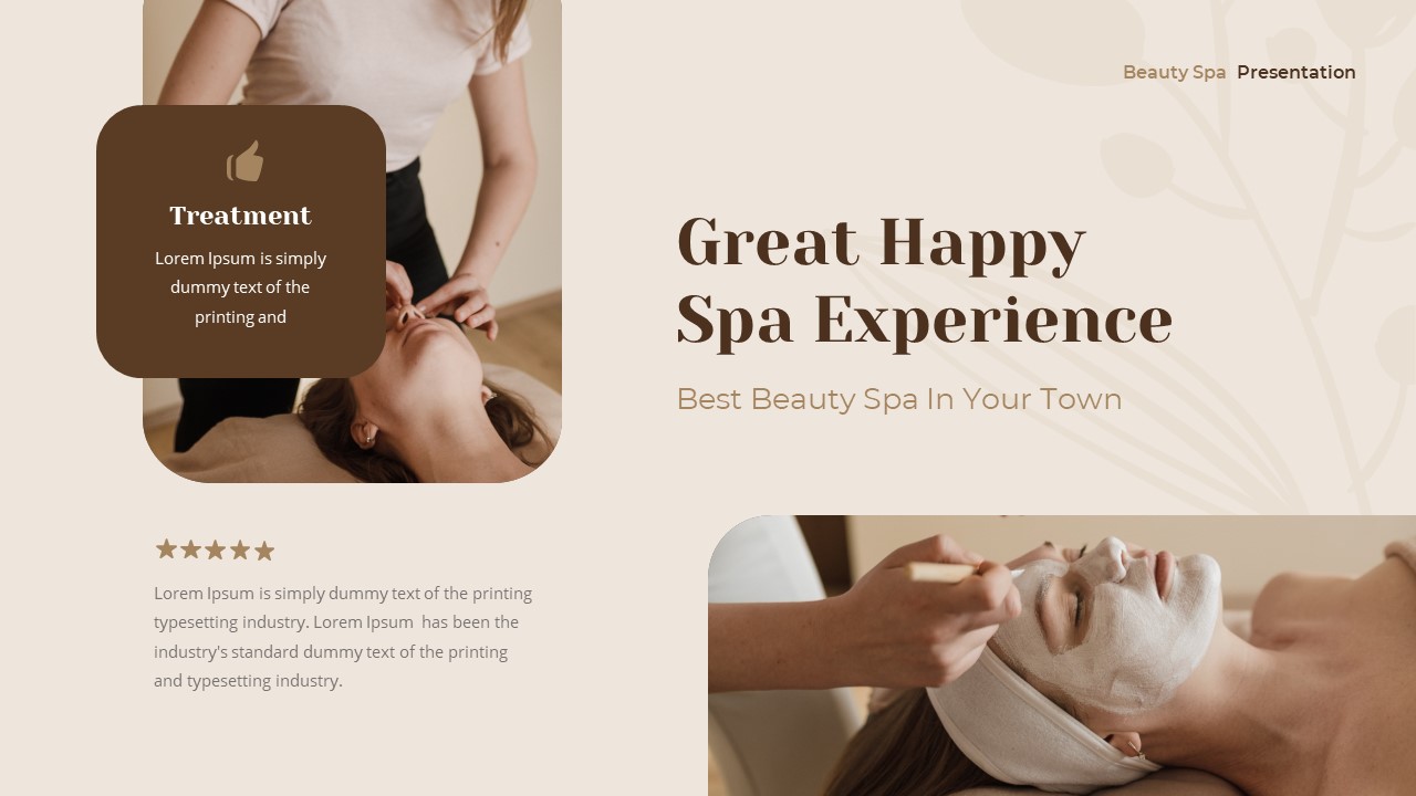 Beauty Spa Presentation Template, Presentation Templates | GraphicRiver