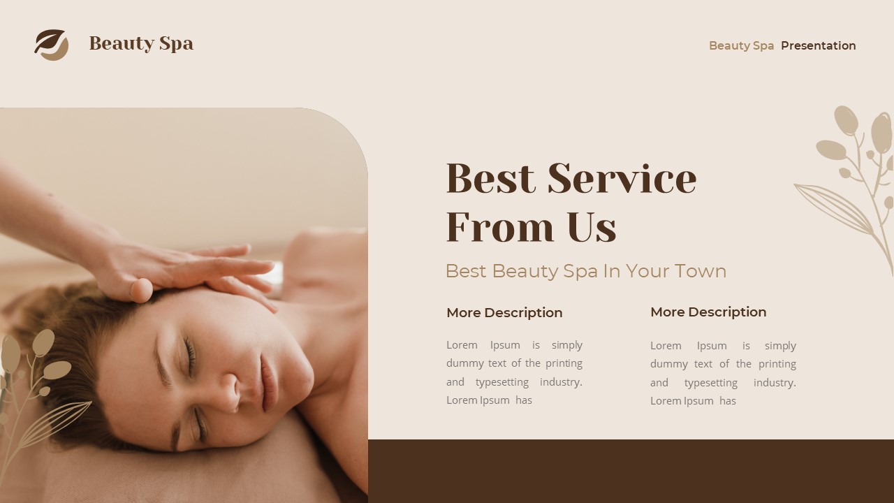 Beauty Spa Presentation Template, Presentation Templates | GraphicRiver