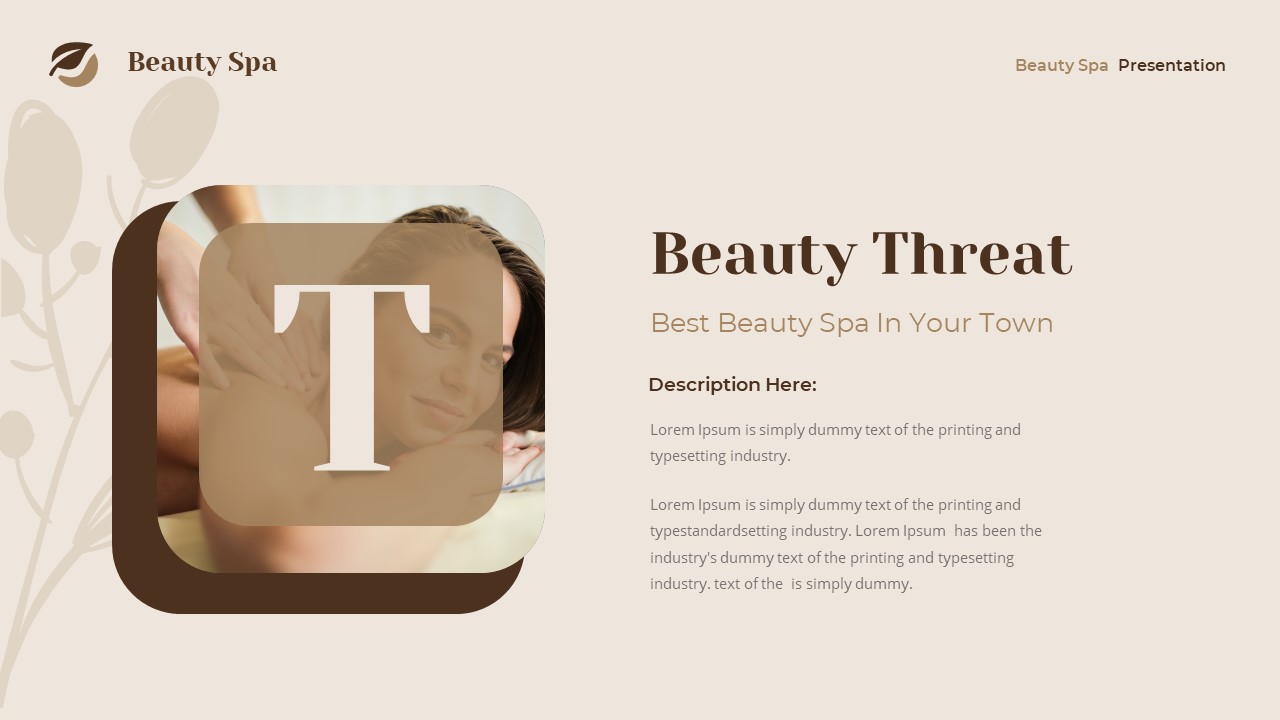 Beauty Spa Presentation Template, Presentation Templates | GraphicRiver