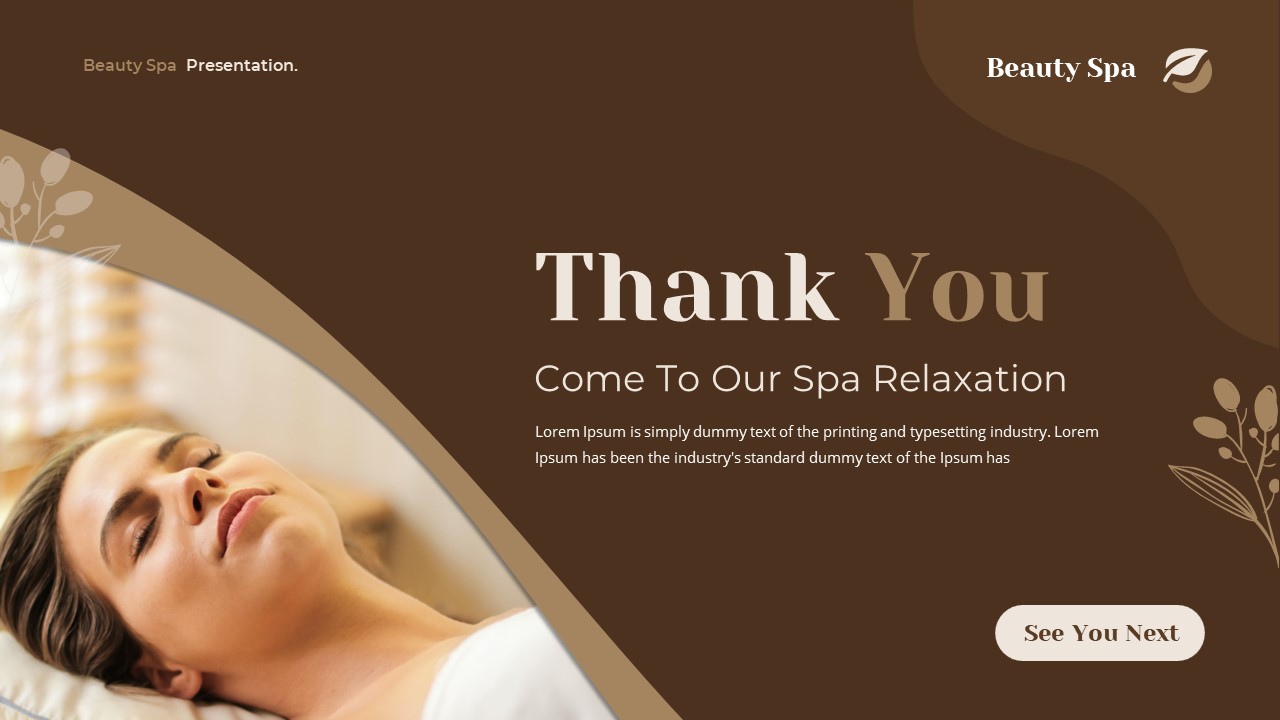 Beauty Spa Presentation Template, Presentation Templates | GraphicRiver
