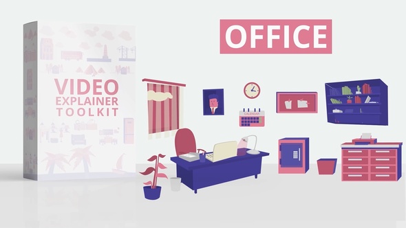 Business Office Video Explainer Toolkit