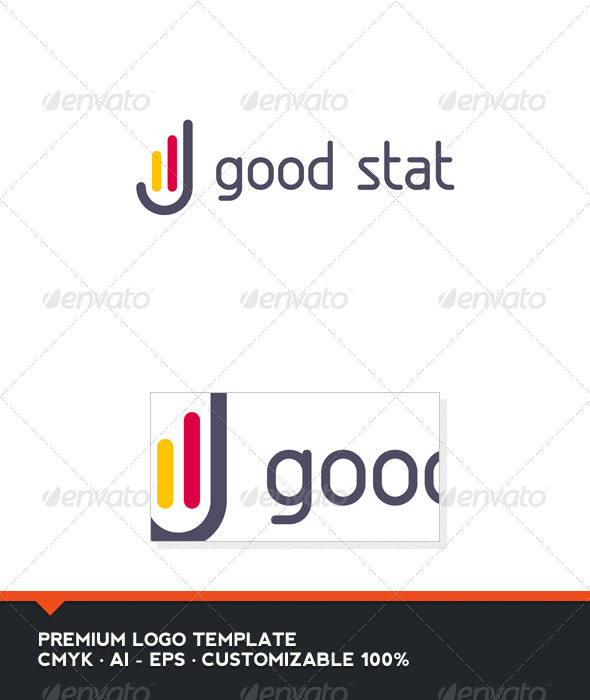 Good Stat Logo Template - Abstract Logo Templates