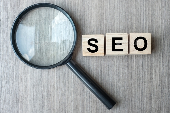 SEO, search engine organization  - Stock Photo - Images