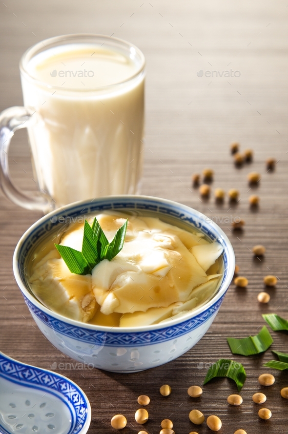 Tofu pudding dessert Stock Photo by tehcheesiong PhotoDune