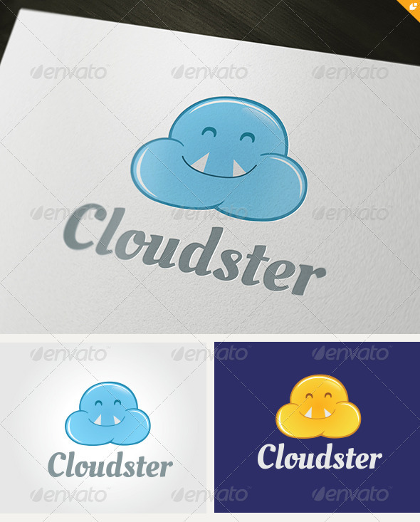 Cloudster Logo - Nature Logo Templates