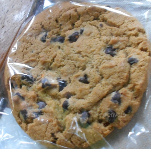 Giant Chocolate Chip Cookie Stock Photo by AZBLT PhotoDune