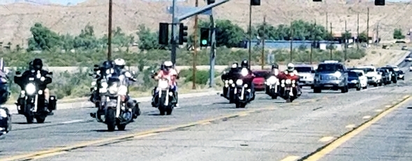 Group of Bikers on a Motorcycle Ride! NOMINATED!!