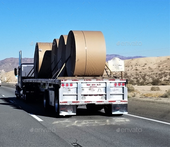 Trucking! Paper Rolls!