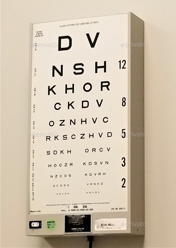 Vision Chart! Eye Care! NOMINATED!!