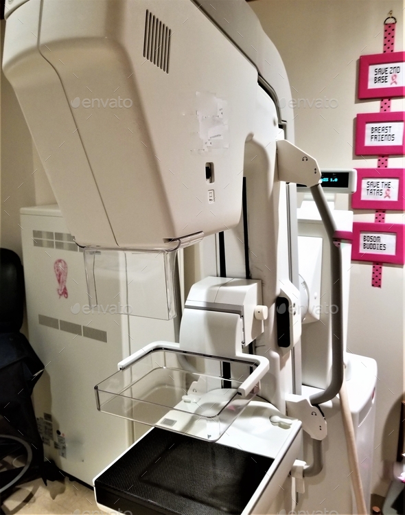 Healthcare and Medicine! Mammogram machine! Stock Photo by AZBLT