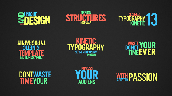 Kinetic Typography V2