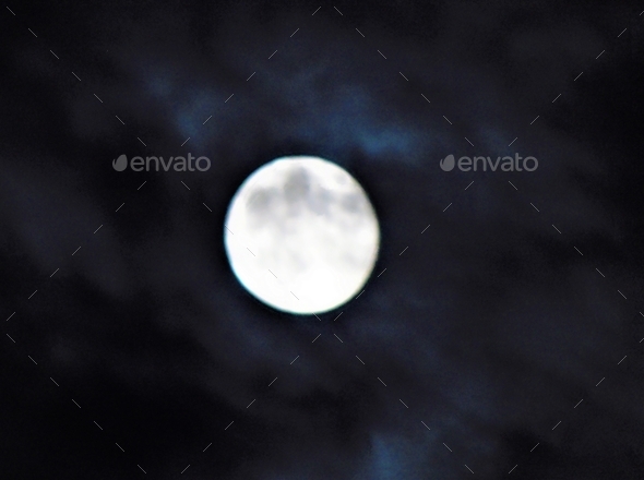 Full Moon! Night Sky!